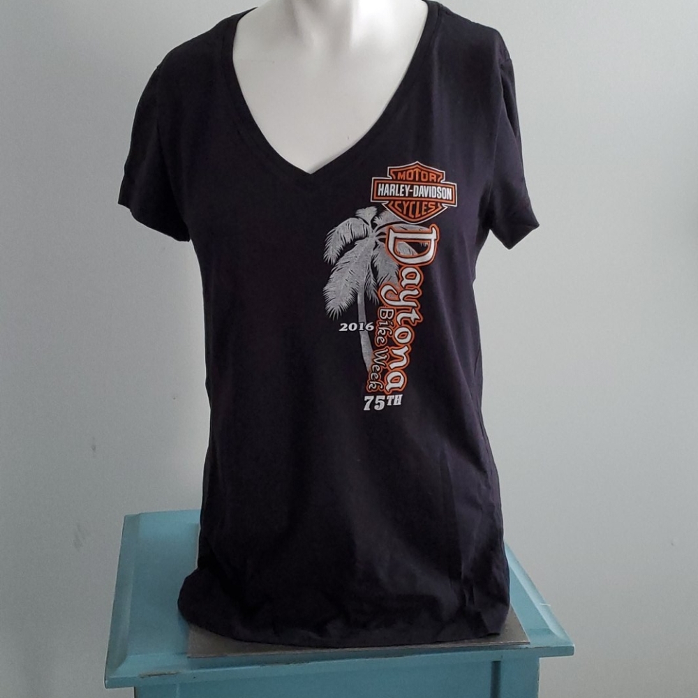 HARLEY Davidson tshirt women's M 2016